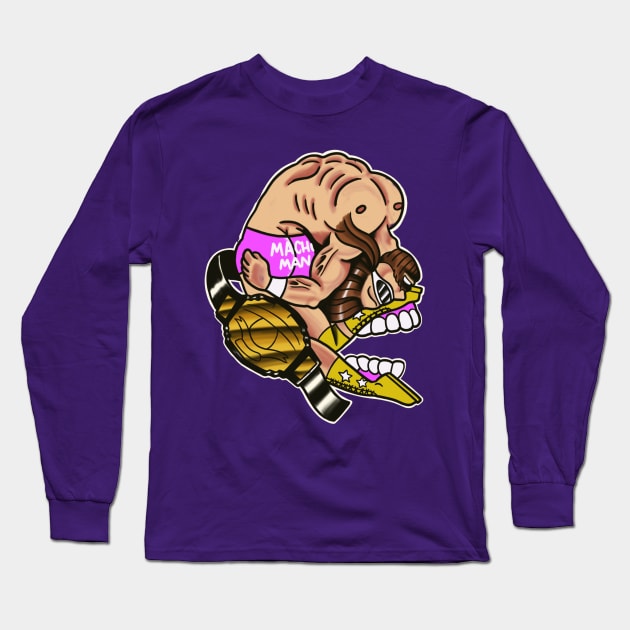 Macho Long Sleeve T-Shirt by BenWo357